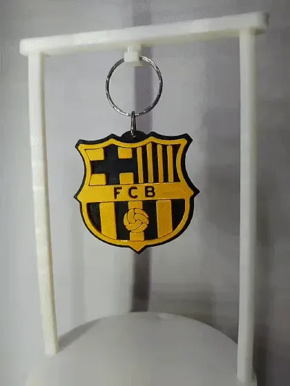 Foto real do modelo Chaveiro FC Barcelona, publicada pelo criador